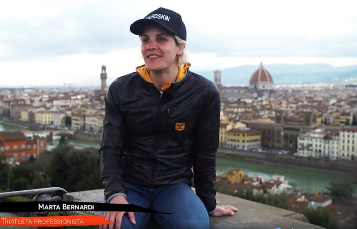 Marta Bernardi | Allenamento triathlon | Rulli bici