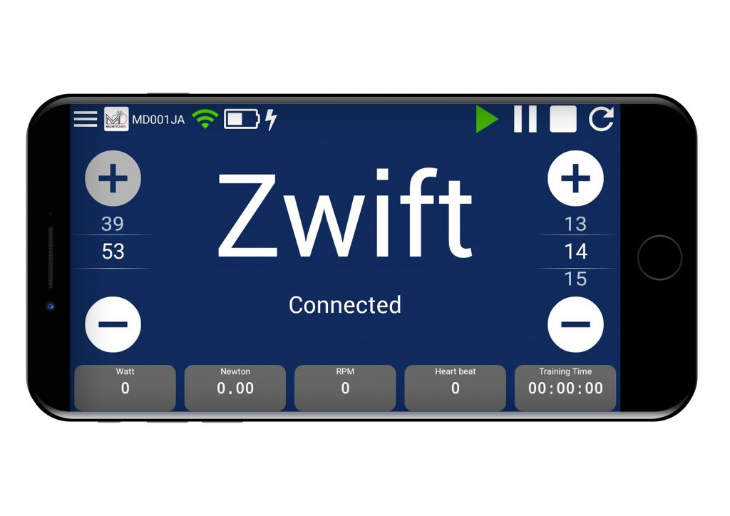 Virtual Gear | Virtual Gear MagneticDays | MagneticDays | Zwift | Zwift workouts | Zwift Compatibility | Watt | Newton | RPM | Cycle Route | .tcx | .gpx | Cogset | Cassette | Wheel Circumference | Slope