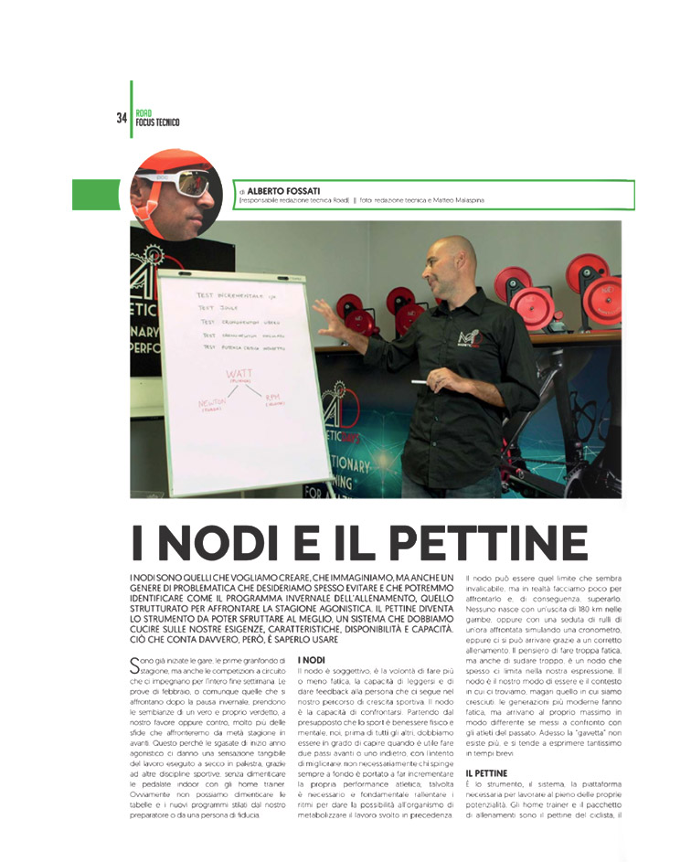 4Bicycle | 4Bicycle Digital Magazine | 4ActionSport | I nodi e il pettine | i nodi e il pettine dell'allenamento | magneticdays press