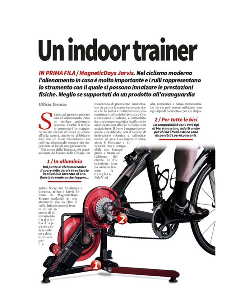 Bicisport | Un indoro trainer ad alta tecnologia | MagneticDays