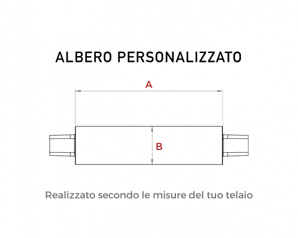 Albero movimento centrale pedivelle FORZA PURA