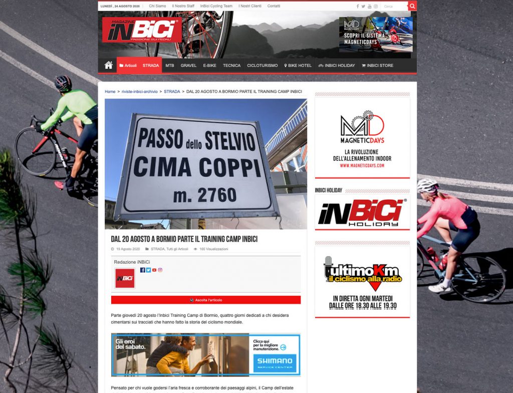 training-camp inbici | INBICI Magazine | MagneticDays | Partner MD