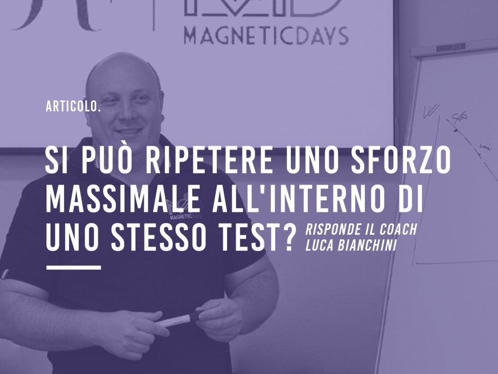 Sforzo Massimale | Test Incrementale 5