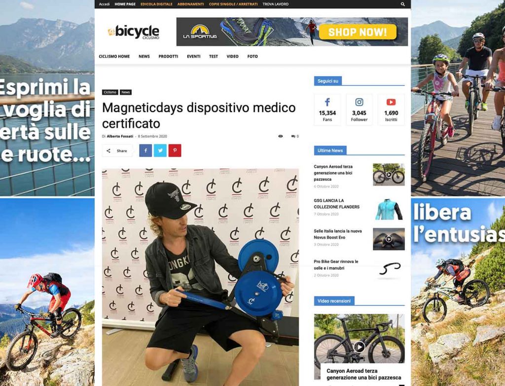 dispositivo medico certificato | 4Bike | MagneticDays