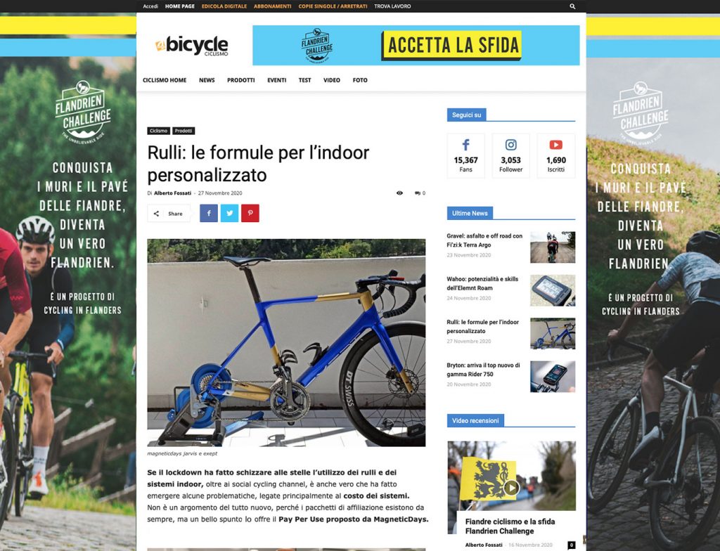 4Bicycle | rulli indoor | MagneticDays Press