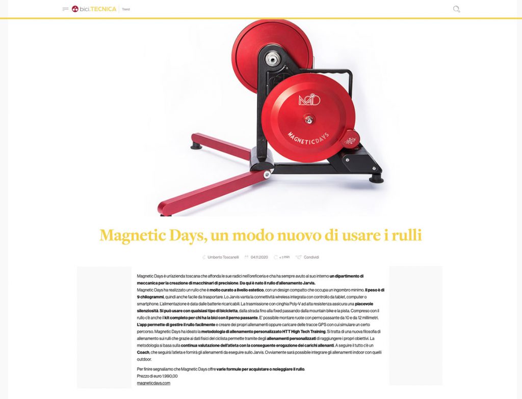 BiciPRO | MagneticDays press