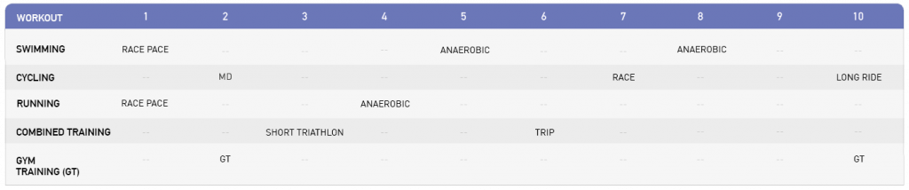 Training Schedule Ironman | Ironman Triathlon 4