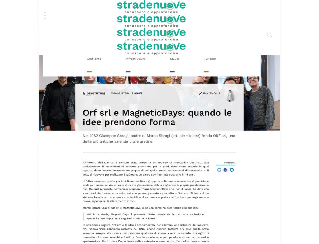 Orf srl e MagneticDays: quando le idee prendono forma