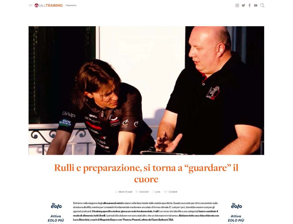 Rulli e preparazione, si torna a “guardare” il cuore