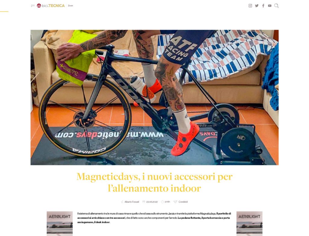 MagneticDays, i nuovi accessori per l’allenamento indoor