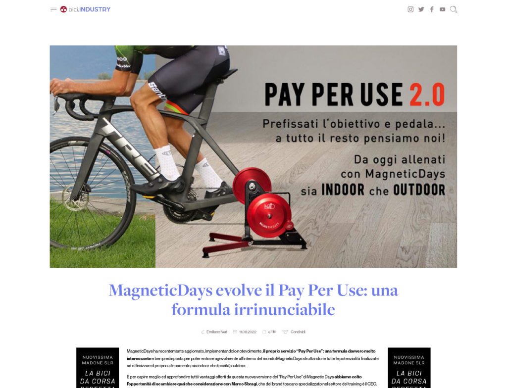 MagneticDays evolve il Pay Per Use: una formula irrinunciabile
