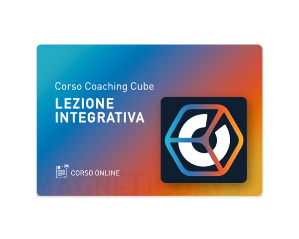 SOFTWARE Coaching Cube | LEZIONI DI APPROFONDIMENTO