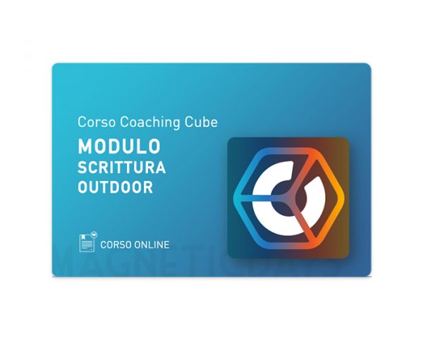 SOFTWARE COACHING CUBE | MODULO SCRITTURA OUTDOOR
