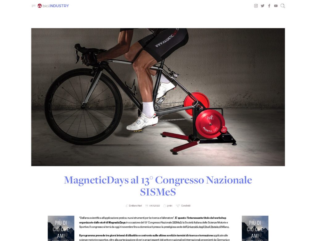 MagneticDays al 13° Congresso Nazionale SISMeS