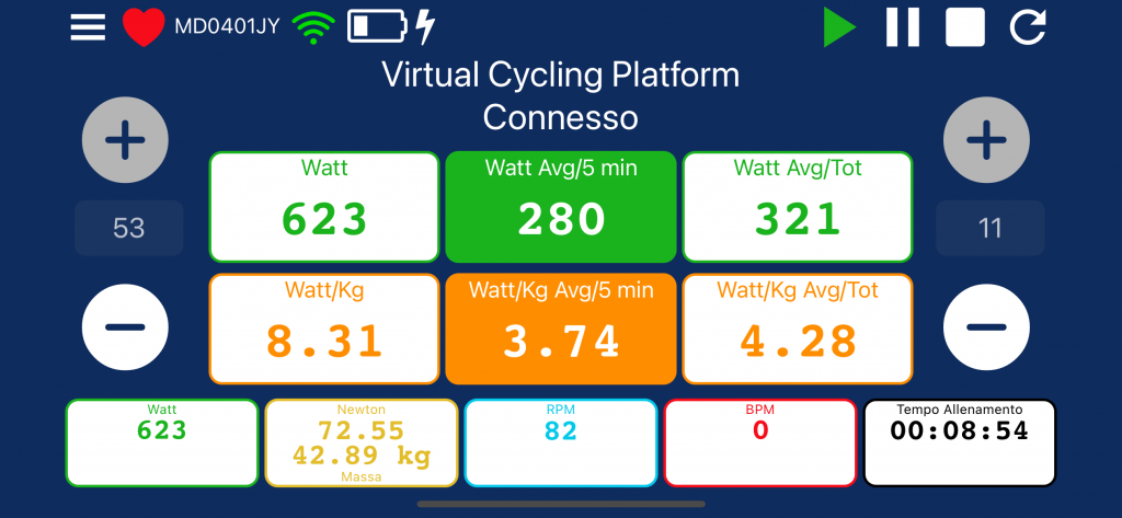 Virtual Cycling Platform MagneticDays 1