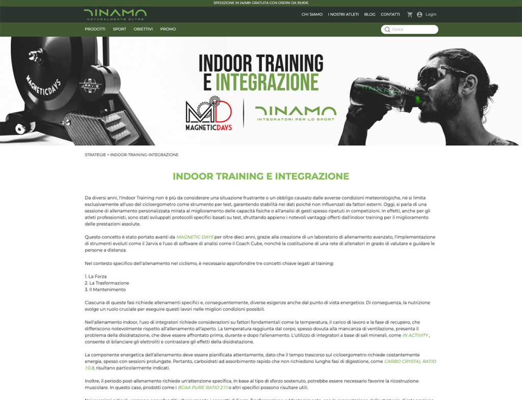 Indoor Training e Integrazione