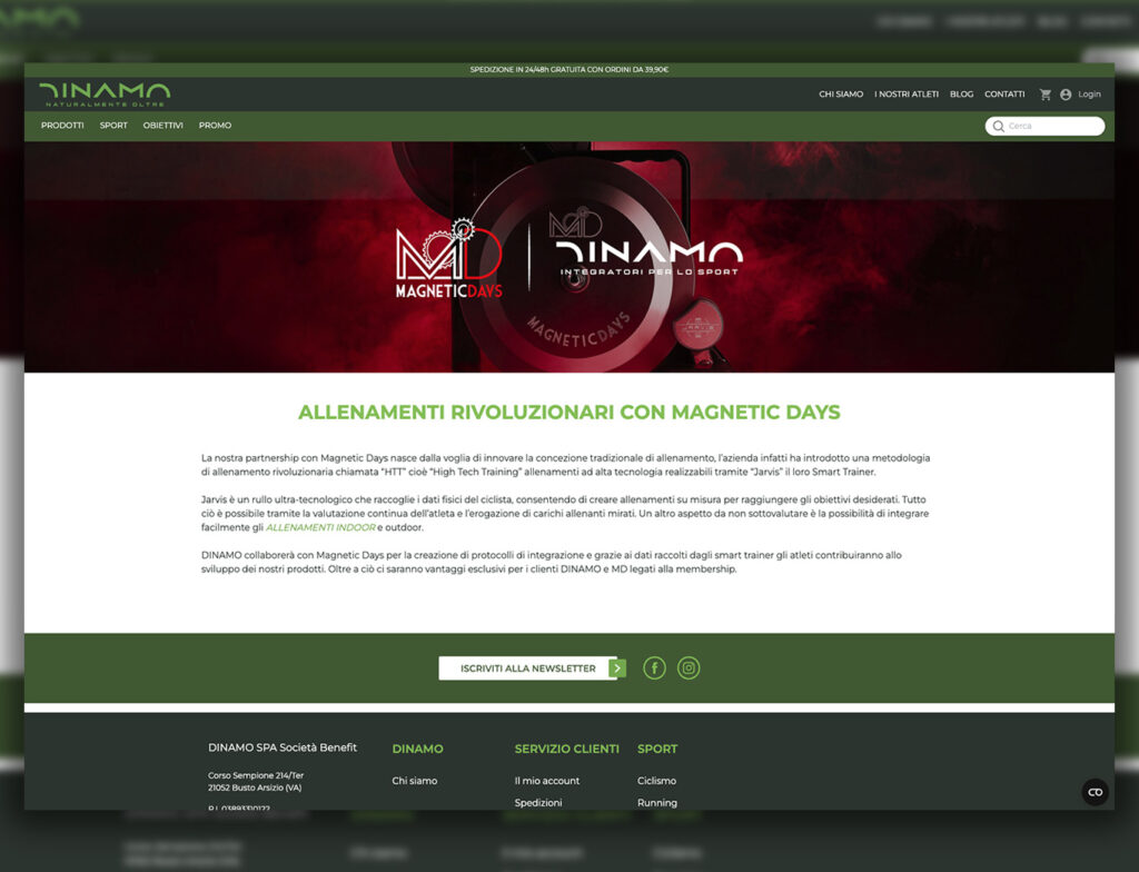 Allenamenti rivoluzionari con MagneticDays