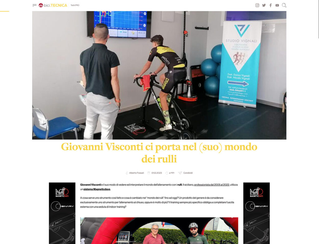 Giovanni Visconti ci porta nel (suo) mondo dei rulli